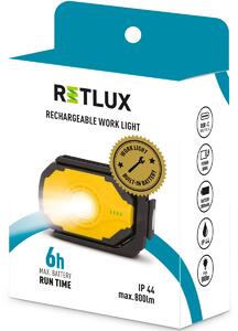 Retlux RPL 201 Pracovní nabíjecí LED svítilna, 800 lm