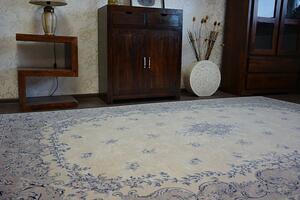 Agnella Vlněný koberec Isfahan Dafne alabastrový Rozměr: 80x120 cm