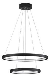 Nova Luce Závěsné LED svítidlo EMPATIA 60W 3000K, stmívatelné Barva: Černá