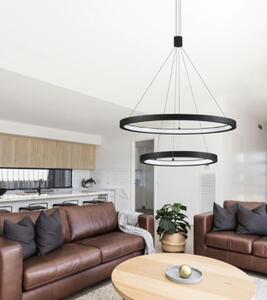 Nova Luce Závěsné LED svítidlo EMPATIA 60W 3000K, stmívatelné Barva: Bílá