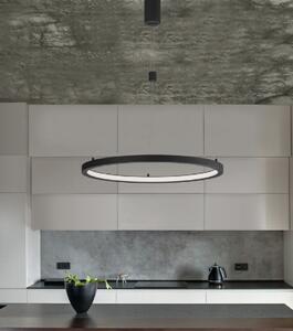 Nova Luce Závěsné LED svítidlo EMPATIA 35W 3000K, stmívatelné Barva: Černá