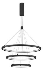 Nova Luce Závěsné LED svítidlo EMPATIA 108W 3000K, stmívatelné Barva: Černá