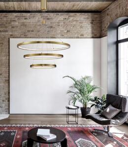 Nova Luce Závěsné LED svítidlo EMPATIA 108W 3000K, stmívatelné Barva: Černá