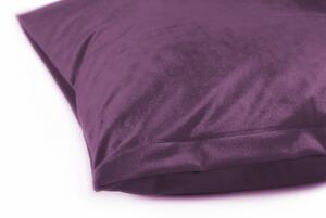 Biante Sametový povlak na polštář SV-020 Tmavě fialový 30 x 50 cm