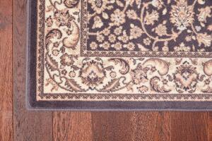 Vlněný koberec Agnella Isfahan Itamar Antracit Rozměr: 140x190 cm