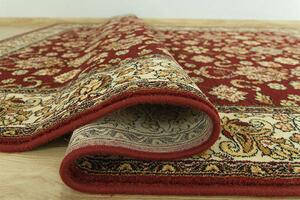 Agnella vlněný koberec Isfahan Kantabria Rubínový Rozměr: 200x300 cm