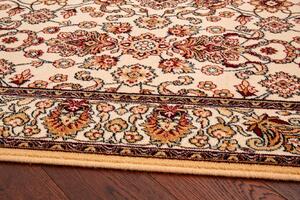 Vlněný kusový koberec Agnella Isfahan Kantabria Jantarový Rozměr: 80x120 cm