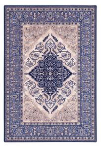 Vlněný kusový koberec Agnella Isfahan Leyla Granát tmavě modrý Rozměr: 200x300 cm
