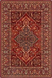 Agnella vlněný koberec Isfahan Leyla Rubínový Rozměr: 300x400 cm