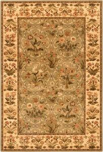 Agnella vlněný koberec Isfahan Olandia Olivový Rozměr: 140x190 cm