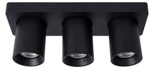 Lucide 09929/15/30 - LED Stmívatelné bodové svítidlo NIGEL 3xGU10/5W/230V černá