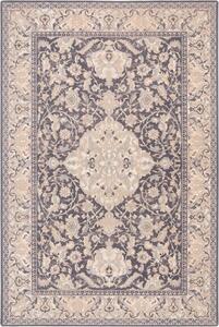Vlněný koberec Agnella Isfahan Sefora Antracit Rozměr: 300x400 cm