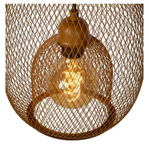 Lucide 78396/01/43 - Lustr na lanku JERREL 1xE27/40W/230V hnědá
