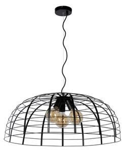 Lucide 45449/76/30 - Lustr na lanku ELODIE 3xE27/40W/230V černá