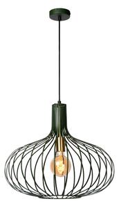 Lucide 78374/50/33 - Lustr na lanku MANUELA 1xE27/60W/230V pr. 50 cm zelená