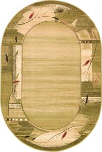 Oválný koberec Agnella Standard Erba Chrom Rozměr: 100x180 cm