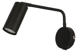 Nástěnná lampička TINA 1xGU10/15W/230V černá