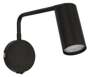 Nástěnná lampička TINA 1xGU10/15W/230V černá