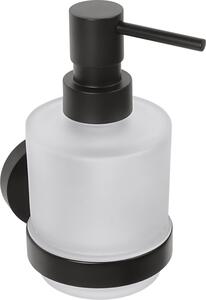 Bemeta Dark dávkovač tekutého mýdla mini, sklo, 104109100