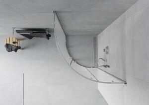 Sprchový kout MEXEN RIO mat - čtvrtkruh 70x70 cm, 863-070-070-01-30