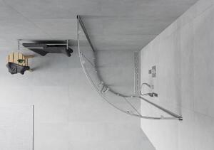 Sprchový kout MEXEN RIO transparent - čtvrtkruh 90x90 cm, 863-090-090-01-00