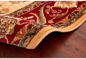 Oválný koberec vlněný Dywilan Omega Aries Světlý Rubín Rozměr: 200x300 cm