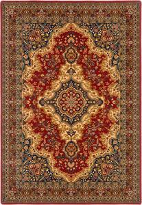 Kusový koberec vlněný Dywilan Polonia Královský Burgund Rozměr: 300x400 cm