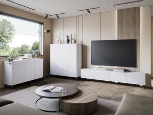 Sestava nábytku do obývacího pokoje Fezrit II, Barva: bílá 5903211507083