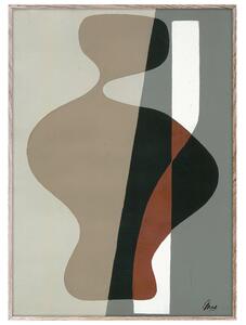 Paper Collective designové moderní obrazy La Femme 03 (50 x 70 cm)
