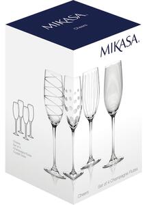 Sklenice na sekt v sadě 4 ks 250 ml Cheers - Mikasa