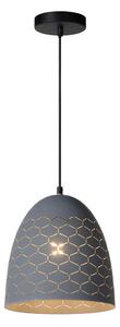 Lucide 43408/24/36 - Lustr na lanku GALLA 1xE27/60W/230V šedá