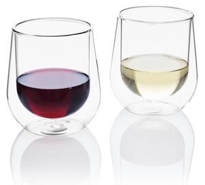 ERNESTO® Sada dvoustěnných sklenic, 2dílná (víno) (100371541003)