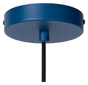 Lucide 45496/01/35 - Lustr na lanku SIEMON 1xE27/40W/230V modrá
