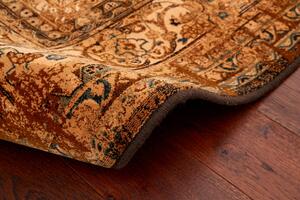 Kusový vlněný koberec Dywilan Superior Nuri Koniak Rozměr: 170x235 cm