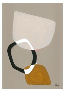 Paper Collective designové moderní obrazy Composition 03 (70 x 100 cm)