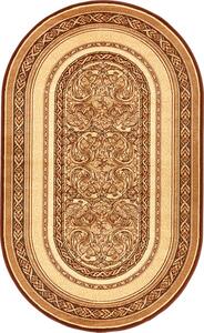 Oválný koberec Agnella Standard Aralia Béžový Rozměr: 150x250 cm