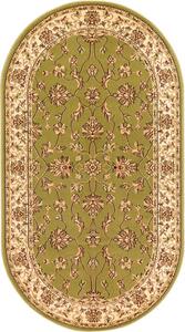 Oválný koberec Agnella Standard Begonia Hráškový Rozměr: 100x180 cm