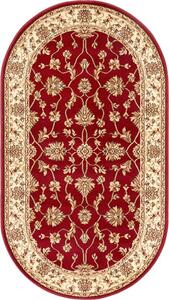 Oválný koberec Agnella Standard Begonia Bordó Rozměr: 100x180 cm