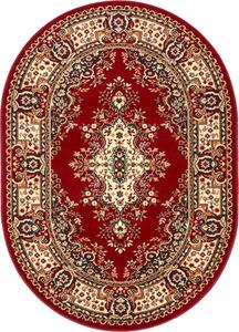 Oválný koberec Agnella Standard Fatima Bordó Rozměr: 120x170 cm