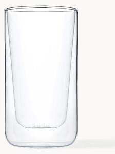Sada dvoustěnných skleněných pohárků na kávu Nero, 2 díly