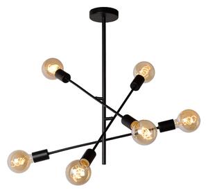Lucide 21119/06/30 - Lustr na tyči LESTER 6xE27/40W/230V