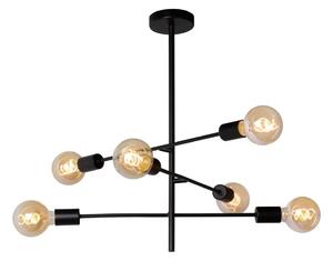 Lucide 21119/06/30 - Lustr na tyči LESTER 6xE27/40W/230V