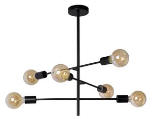 Lucide 21119/06/30 - Lustr na tyči LESTER 6xE27/40W/230V