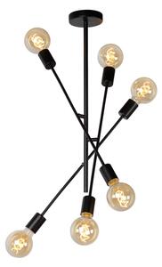 Lucide 21119/06/30 - Lustr na tyči LESTER 6xE27/40W/230V