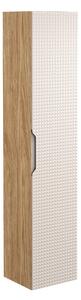 Comad Doplňková koupelnová skříňka vysoká Luxor Beige 35 olejovaný dub/béžová