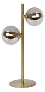 Lucide 45574/02/02 - Stolní lampa TYCHO 2xG9/28W/230V zlatá