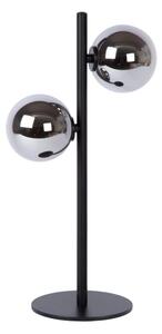 Lucide 45574/02/30 - Stolní lampa TYCHO 2xG9/28W/230V černá