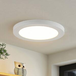 PRIOS Stropní svítidlo Prios LED Aureka, sada 3 kusů, senzor, Ø 23 cm, bílé, Bílá / opál, Obývací pokoj / jídelna, Hliník, Moderní, Stropní svítidlo