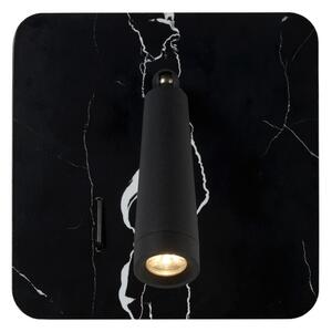 Lucide 77282/03/30 - LED Nástěnné bodové svítidlo OREGON LED/4W/230V USB černá