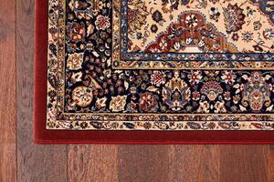 Kusový koberec vlněný Osta Brilliant 75144 110 červený krémový Rozměr: 160x230 cm